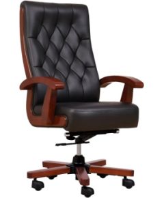 CONSUL leather armchair black Офисные стулья