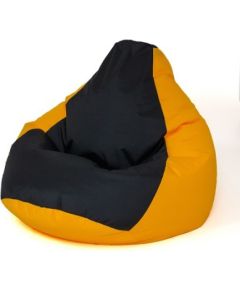 Go Gift Sako bag pouffe Pear yellow-black L 105 x 80 cm Мешки и пуфы