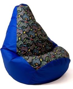 Go Gift Sako bag pouffe Pear print chabber-pad L 105 x 80 cm Мешки и пуфы