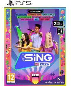 Plaion Let's Sing 2026 un 2 mikrofoni (PS5) PlayStation 5 (PS5) spēles 