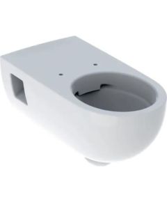 Geberit pods Selnova Comfort Rimfree, stiprināms pie sienas, 355x700 mm, pagarināts, balts Jaunumi Sadz. tehnika