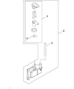 Coil, ignition asy. PB-9010T, Echo  Резервные акции