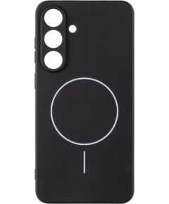 OBAL:ME MagNetix matēts TPU vāciņš priekš Samsung Galaxy S25 FE Black Neoriģinālie Maciņi