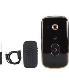 Goodbuy X10 viedais durvju zvans ar novērošanu | kustības noteikšana | nakts redzamības sistēma Viedie slēdži