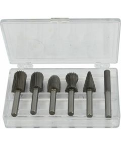 Frēzes metālam  AWTools AW32812; HSS; 6 mm; 6 gab. Аксессуары для дрелей