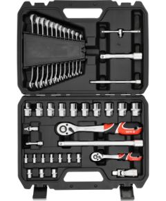 Instrumentu komplekts Yato YT-38742; 1/4''; 1/2''; 41 gab. Mehāniskie instrumenti