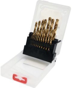 Metāla urbju komplekts Yato YT-44675; 1-10 mm; 19 gab. Аксессуары для дрелей