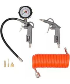 Pneimatisko instrumentu komplekts pūšanai Yato YT-23780; 6 gab. Specinstrumenti