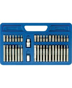 Skrūvgriežu uzgaļu komplekts Vorel 66410; 40 gab. Piederumi urbjiem