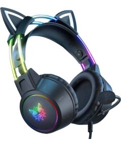 ONIKUMA X15 PRO Gaming headset Cat (Black) Austiņas
