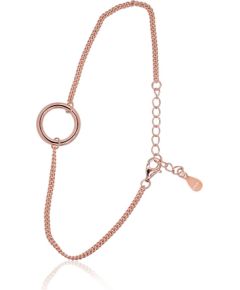 Sudraba aproce #2600440(PAu-R), Sudrabs 925°, sarkanais zelts (pārklājums), garums: 17 cm, 3 gr. Ar zelta pārklājumu