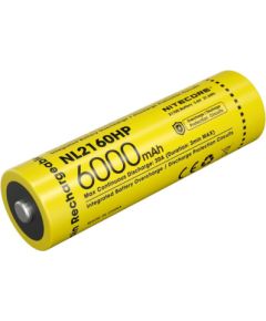 Nitecore NL2160HP 6000 mAh rechargeable 21700 Li-ion battery Dažādi piederumi tūrismam
