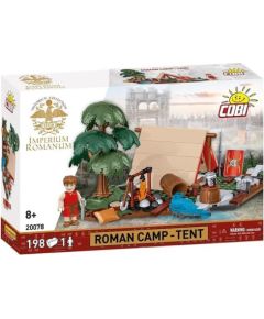 Cobi Klocki imperium romanum - namiot rzymskich legionistów 198 elementów Машины и аксессуары