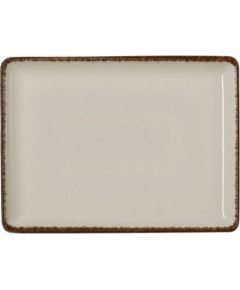 SMILLA SAND SERVĒŠANAS ŠĶĪVIS 27x20CM, TAISNSTŪRA, BĒŠS, PORCELĀNS, WAS Šķīvji