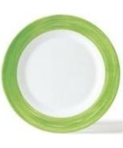 BRUSH GREEN PUSDIENU ŠĶĪVIS 23.5CM, Luminarc Šķīvji