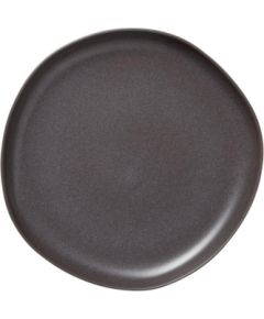 ROCKZZERO ŠĶĪVIS D28CM, PELĒKS, KERAMIKA, WAS Šķīvji