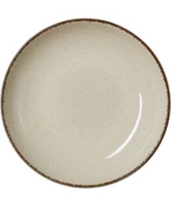 SMILLA SAND ZUPAS ŠĶĪVIS D21CM, BĒŠS, PORCELĀNS, WAS Šķīvji