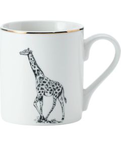 MIKASA GIRAFFE KRŪZE 280ML, BALTA AR ZELTA KR. DEKORU, PORCELĀNS, Mikasa Citi trauki