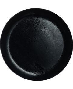 DIANA BLACK PUSDIENU ŠĶĪVIS 25CM, Luminarc Šķīvji