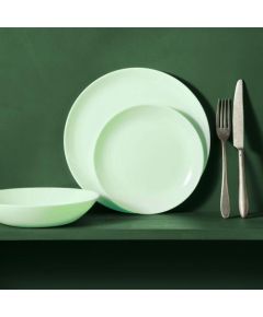 DIWALI PARADISE GREEN ZUPAS ŠĶĪVIS 20CM, Luminarc Šķīvji