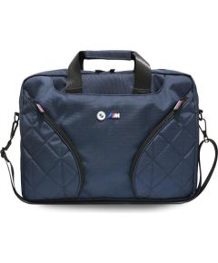 BMW Nylom Pockets & Metal Logo 16" Сумка Для Ноутбука Navy Blue Сумки, обложки для ноутбуков