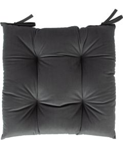 Krēsla spilvens VELVET NEW 40x40cm, pelēks Jaunumi -Dārzam
