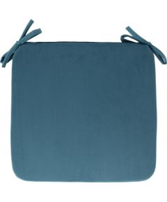 Krēsla p?rsegs VELVET NEW 39x39xH2,5cm, pelēks zils Jaunumi -Dārzam