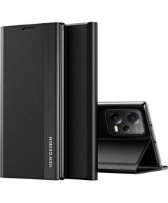 Hurtel -  Sleep Case Pro case for Xiaomi Redmi Note 12 5G / Poco X5 5G with flip stand black Neoriģinālie Maciņi