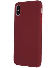 iLike Samsung  Galaxy A12/M12 Matt TPU Case Burgundy Neoriģinālie Maciņi