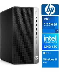 HP 600 G4 MT i7-8700 16GB 512SSD M.2 NVME WIN11Pro Kомпьютеры после ремонта