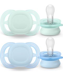 Philips Avent māneklītis Ultra Start, 0-2 mēneši, 2 gab. - SCF075/12 Пустышки / Соски