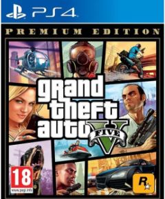 2k Games Grand Theft Auto V - Premium Online Edition spēle, PS4 PlayStation 4 (PS4) spēles