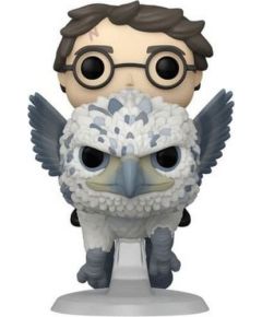 Funko Pop! Rides Deluxe: Harry Potter Prisoner of Azkaban - Harry Potter and Buckbeak #123 Vinyl Figure Фигурки и герои