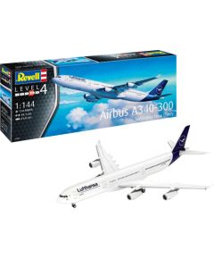 Revell Model plastikowy a340-300 lufthansa new livery 1/144 Figūriņas un varoņi