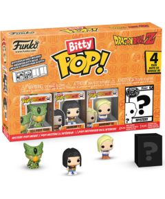 Funko Bitty Pop! 4-Pack: Dragon Ball Z- Cell (First Form), Android 17, Android 18, Mystery Pop! Vinyl Figures Фигурки и герои