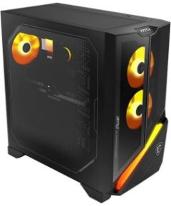 PC MSI Desktop AMD RyzenT 7 9700X 32 GB DDR5-SDRAM Storage SSD NVIDIA GeForce RTX 5070 Wi-Fi Yes Bluetooth Yes Windows 11 Home MPGINFZ39NVPR7-105EU Personālie datori