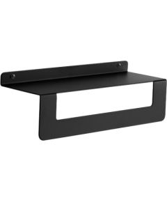 Gedy plaukts Cleo, 300 mm, matēts melns Izlietnes skapis, plaukts