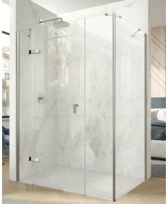 Huppe dušas siena Astra,1200 mm, h=2000, hroms/caurspīdīgs stikls AP Dušas durvis