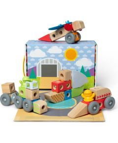 Melissa & Doug MDT BBN Blockables Vehicles GML Mašīnas un piederumi