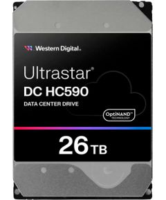 Western Digital 3.5in 26.1 26TB 512 7200RPM SATA ULTRA 512E SE NP3 DC HC590 HDD Iekšējie cietie diski