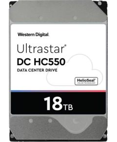 Western Digital Ultrastar DC HDD Server (3.5in 26.1MM 18TB 512MB 7200RPM SATA ULTRA 512E SE NP3 DC HC550) SKU: 0F38459 HDD Iekšējie cietie diski