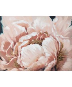 Eļļas glezna 75x100cm, rozā zieds Jaunumi, mēbeles, māja