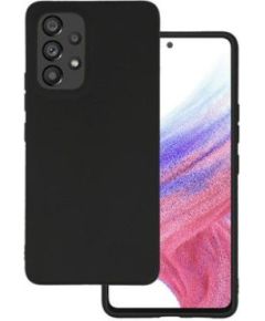 iLike Samsung  GALAXY A53 5G BACK CASE MATT810895 Black Neoriģinālie Maciņi