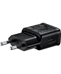 Samsung   EP-TA200EBE Samsung USB-A 15W Travel Charger Black (OOB Bulk) Telefonu lādētāji 220v
