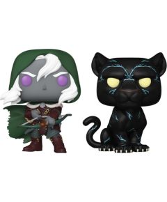 Funko Pop! Games 2-Pack: Dungeons  Dragons - Drizzt Do Urden  Guenhwyvar Vinyl Figures Фигурки и герои