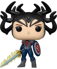 Funko Pop! Marvel: What If...? - Infinity Captain Carter #1464 Bobble-Head Vinyl Figure Фигурки и герои