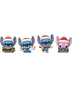 Funko Pocket Pop! 4-Pack Disney: Lilo & Stitch Holiday Vinyl Figures Figūriņas un varoņi
