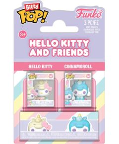 Funko Bitty Pop! 2-Pack: Hello Kitty & Friends - Hello Kitty & Cinnamoroll Vinyl Figures Фигурки и герои