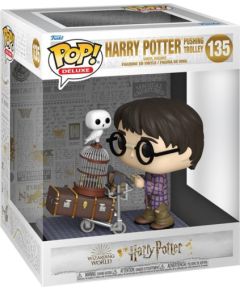 Funko Pop! Deluxe: Harry Potter - Harry Potter Pushing Trolley #135 Vinyl Figure Фигурки и герои