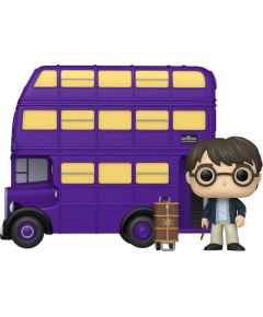Funko Pop! Ride Super Deluxe: Harry Potter - Harry Potter with Knight Bus #139 Vinyl Figure Фигурки и герои